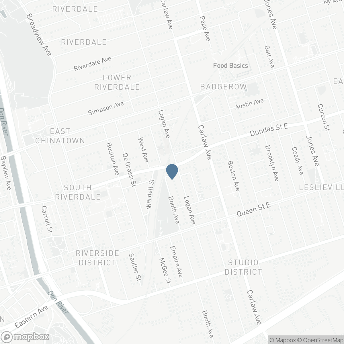 372 LOGAN AVENUE, Toronto, Ontario M4M 2N8